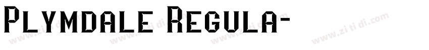 Plymdale Regula字体转换